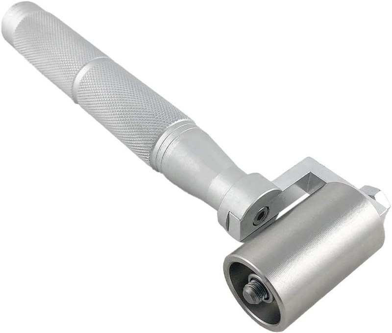 1.5" Stainless Steel Home Wallpaper Seam Roller Wall Paper Construction