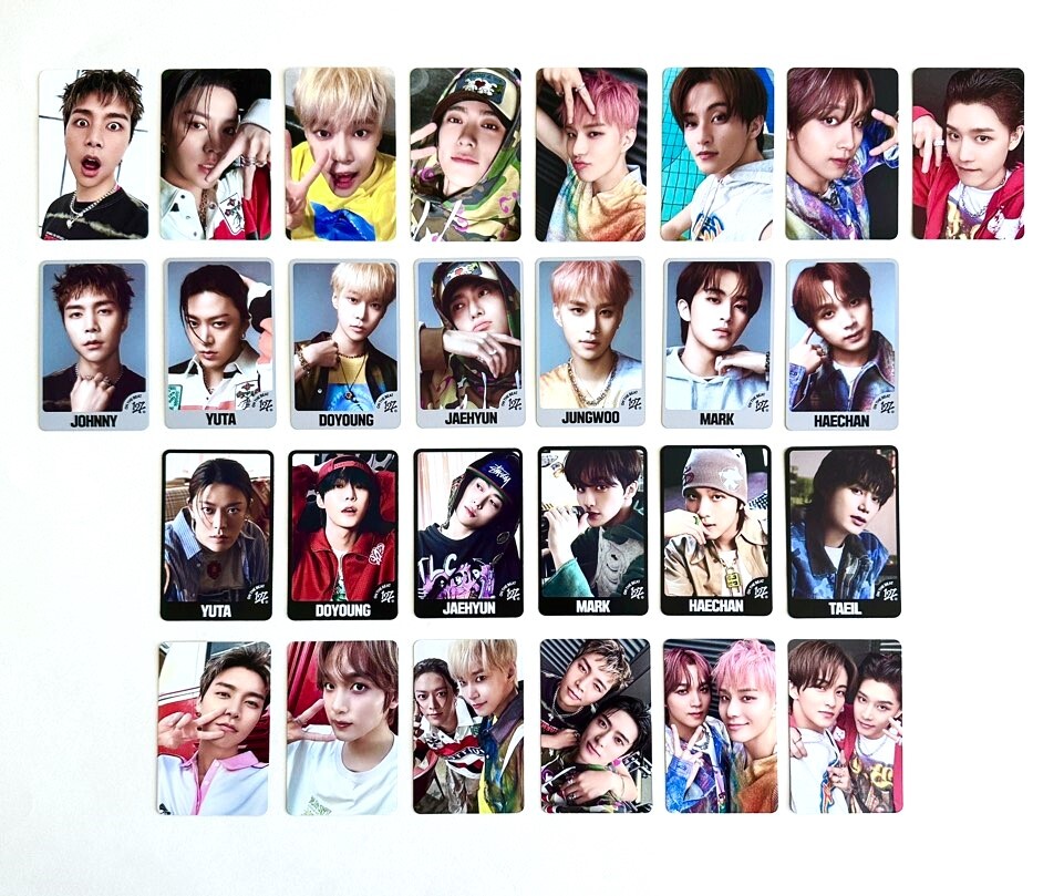 nct nct127 ジョンウ TheLINK MD フォーチュンカード NCT 127 The 6th Album WALK MD Goods Trading Card Official