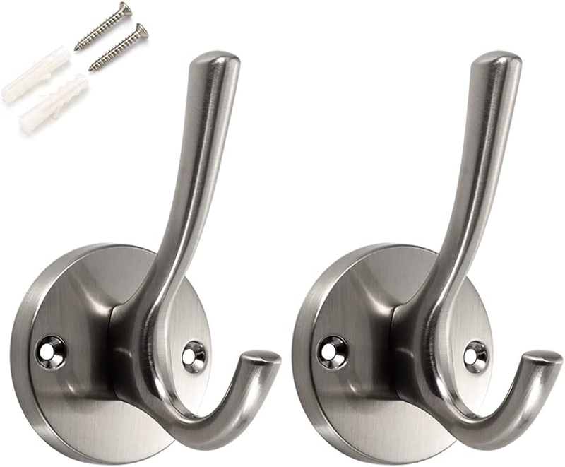 2 Pack Bathroom Hooks For Wall Robe Hook Decorative Me
