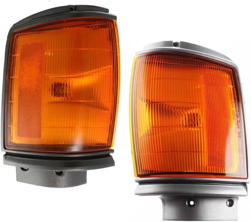 Pair Park Lights for For 1987-1988 Toyota Black TO2520115 TO2521117 | 81620