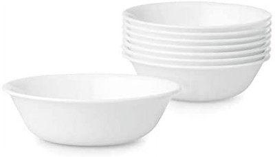 Corelle Chip Resistant, Bowl Sets, 8 Pieces, Winter Frost White