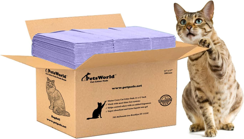 Cat Pads Refills for Tidy Cats Breeze Litter System for Cat Litter Box, 50 to 40