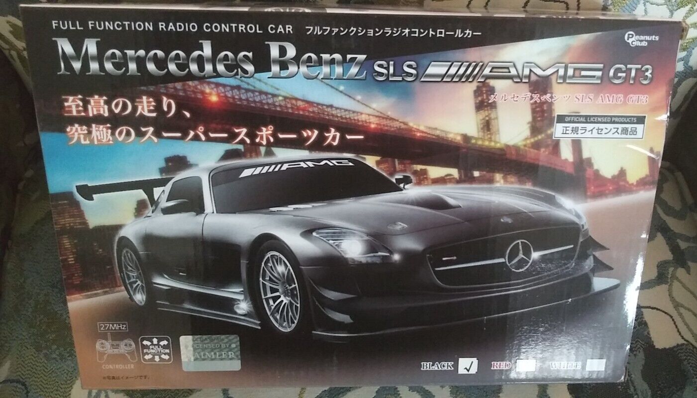 Mercedes Benz SLS AMG GT3 RC Car (Black) - Official Product Mercedes Benz SLS AMG GT3 RC Car (Black) - Official Product