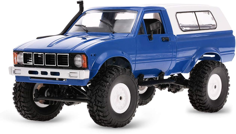 Rock Crawler RC Truck 4X4 Offroad 1:16 Scale Remote Control Truck 2.4Ghz with Le