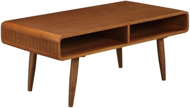 Zebra Series Halmstad Coffee Table, Rich Walnut