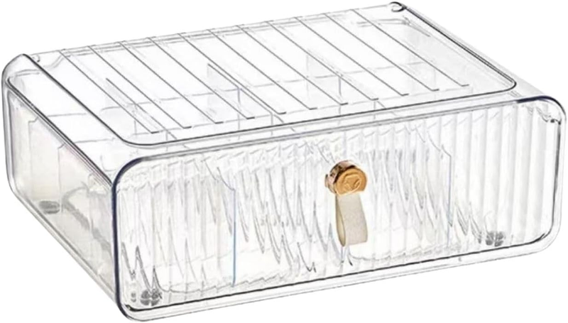 Underwear Organizer for Closet, 24 Compartment Divided Drawer Organizer for Unde