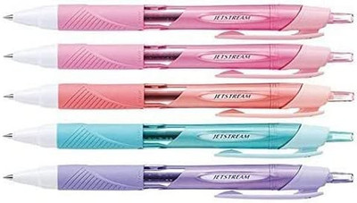 Ball Jetstream Extra Fine & Micro Point Click Retractable Roller Ball Pens Rubbe