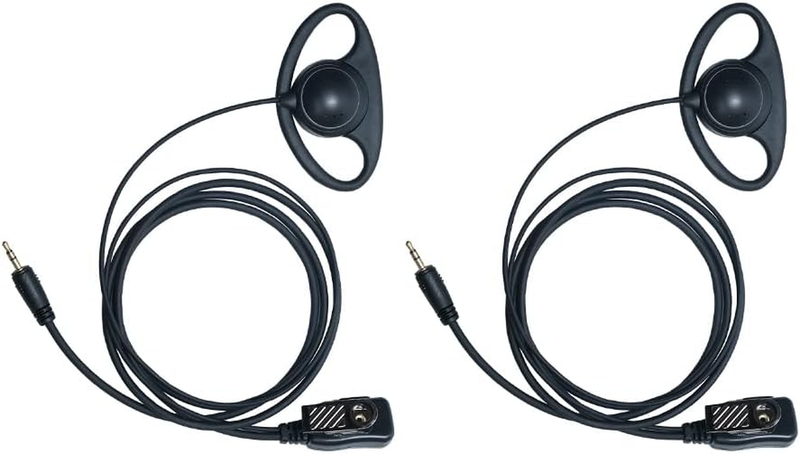 Cobra Cxt195 Headset D Shape Walkie Talkie Earpiece Headset with Mic PTT for Tal