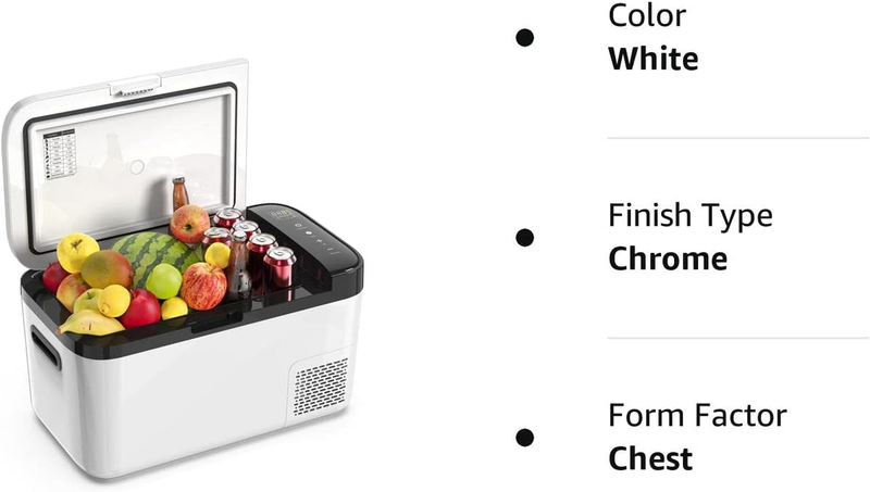 12 Volt Car Refrigerator Portable Freezer Car Fridge Dual Zone APP Control 22