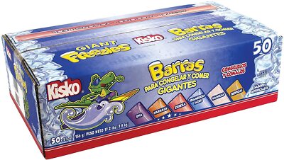 Kisko Giant Freezies 5.5 oz 50 Count