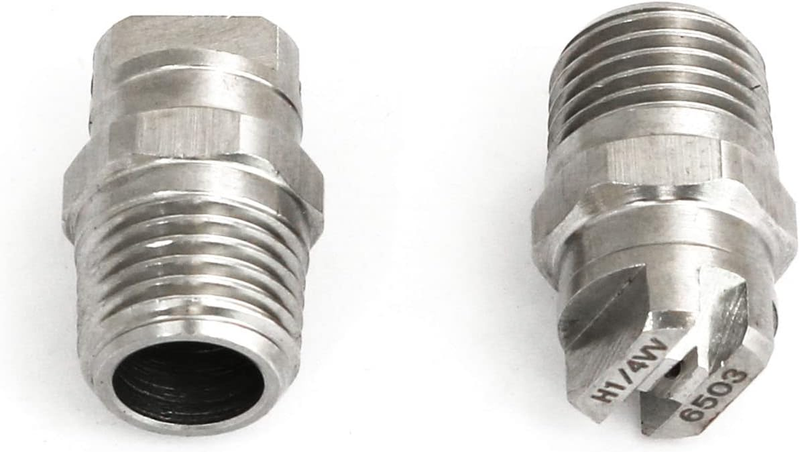 Fan Nozzle Tip 1/4" 65 Degree for Pressure Washer Stainless Steel