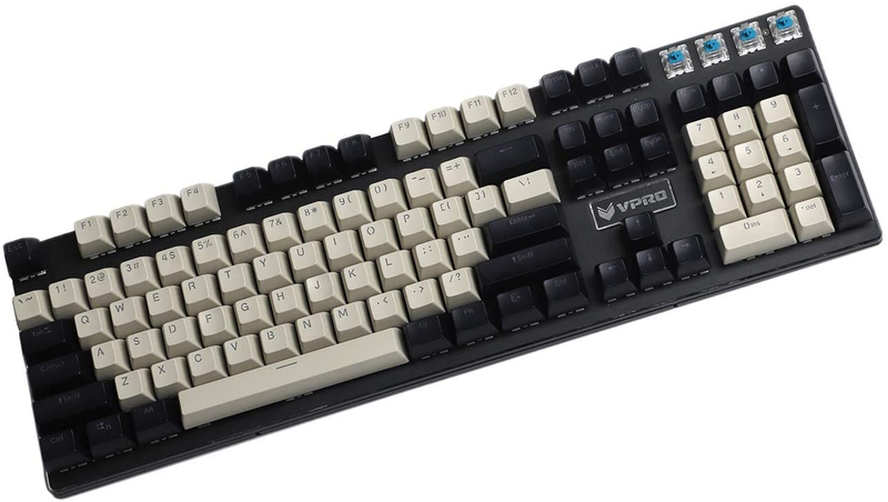 104 Key SA Profile Double Shot Shine through PBT ABS Ball Shape Keycaps Suitable