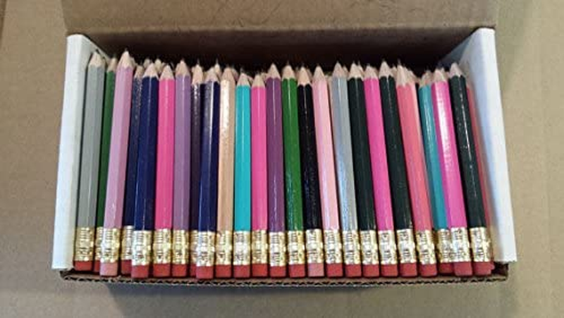 S With Eraser - Golf, Classroom, Pew, Short, Mini - Hexagon, Sharpene