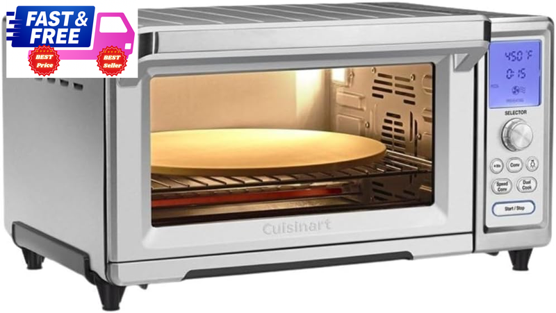 Chef’s Convection Toaster Oven 1800W 15 Functions Fits 13