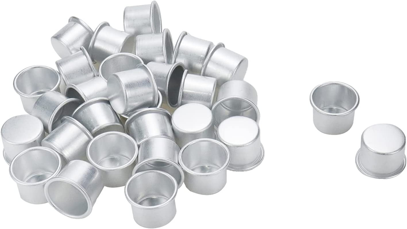 Coshar 30Pcs Candle Holders Candlestick Holder Cup Candle Drip Protectors Empty