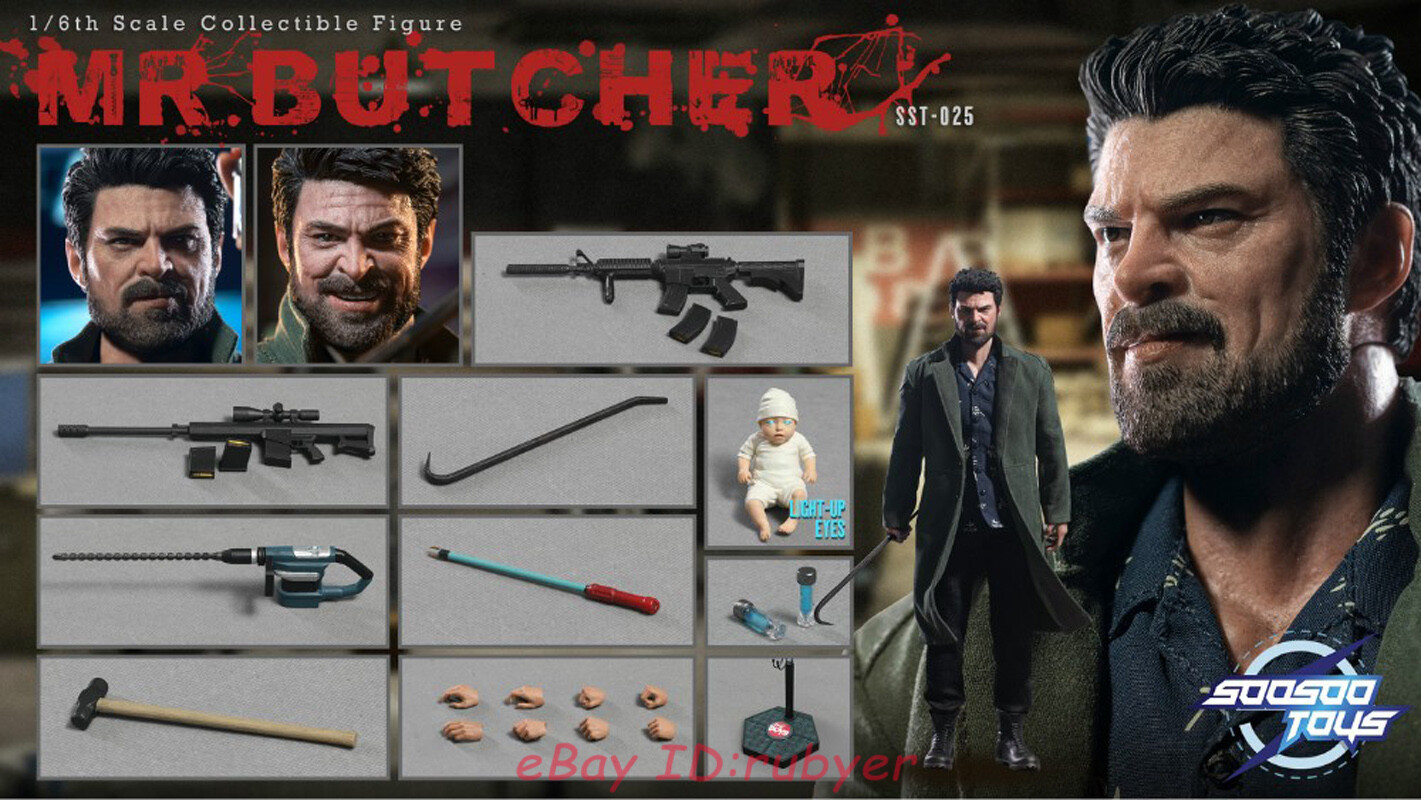 Soosootoys SST025 Mr.Butcher The Boys 1/6 Scale Action Soosootoys SST025 Mr.Butcher The Boys 1/6 Scale Action