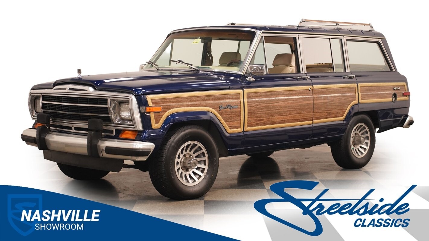 Desirable Grand Wagoneer with wood paneling classic SUV