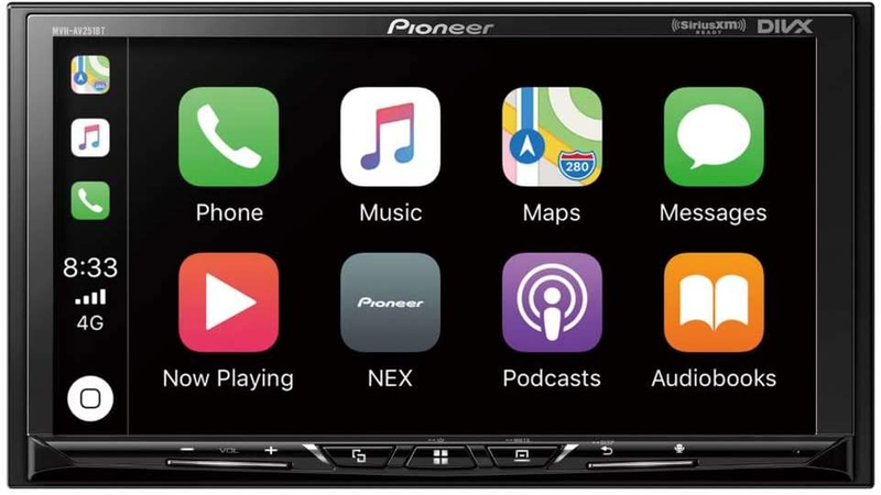 Pioneer MVH-AV251BT 7"Touchscreen Double Din Receiver Androi