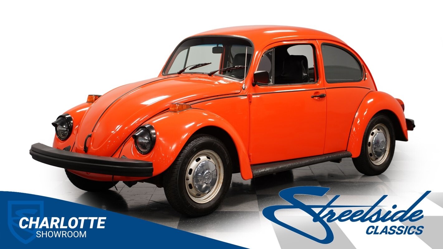 classic vintage bug air cooled German coupe 2 door VW