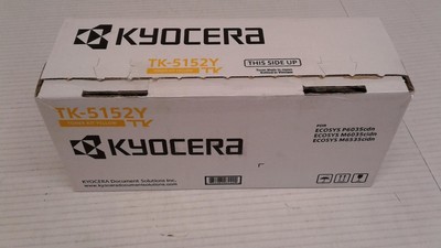 Kyocera Mita Toner Kit TK-5152, Yellow TK-5152Y