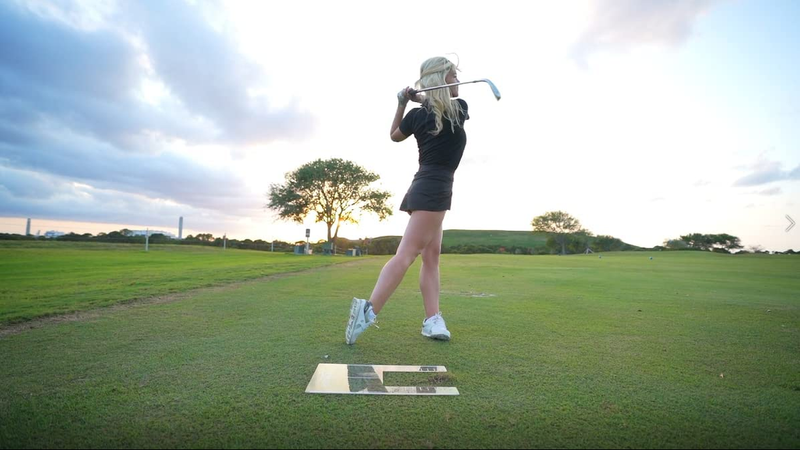 The Striker 3000 Golf Training Aid - Improve Ball Striking - Helps Player Monito