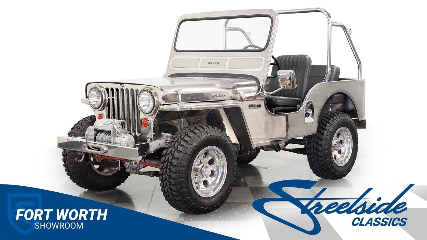 Stainless Steel Body! 134ci L-Head 4 Cyl, 3 Speed Manual, Cool Early Jeep!