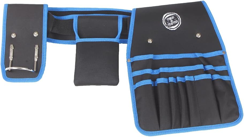 Tool Belt 10 Pocket Hammer Loop Carpenter Builder Work Pouch Trade Tool Carrying