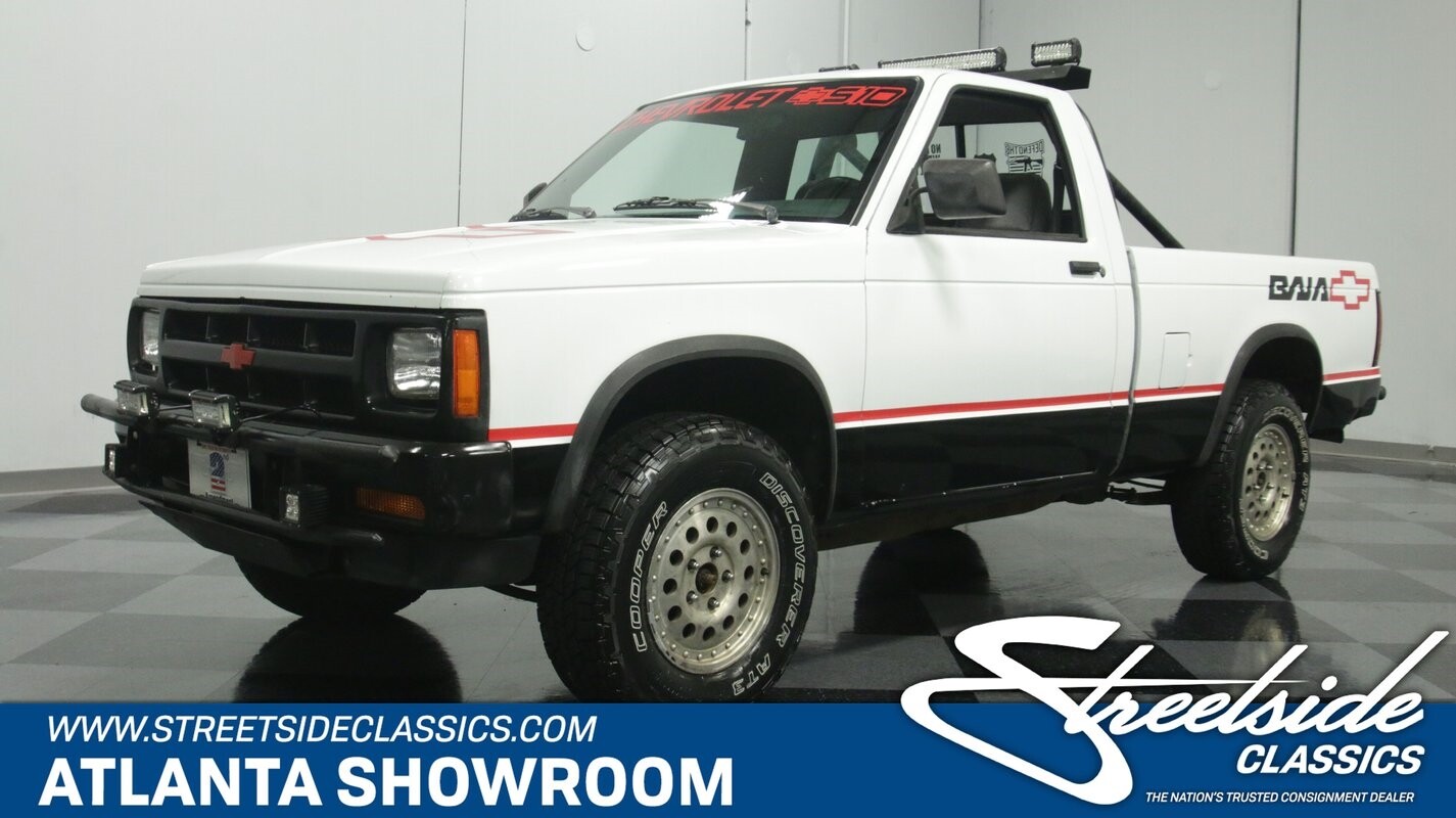 Classic vintage chrome chevy s10 baja 4x4 4 3 liter auto transmission