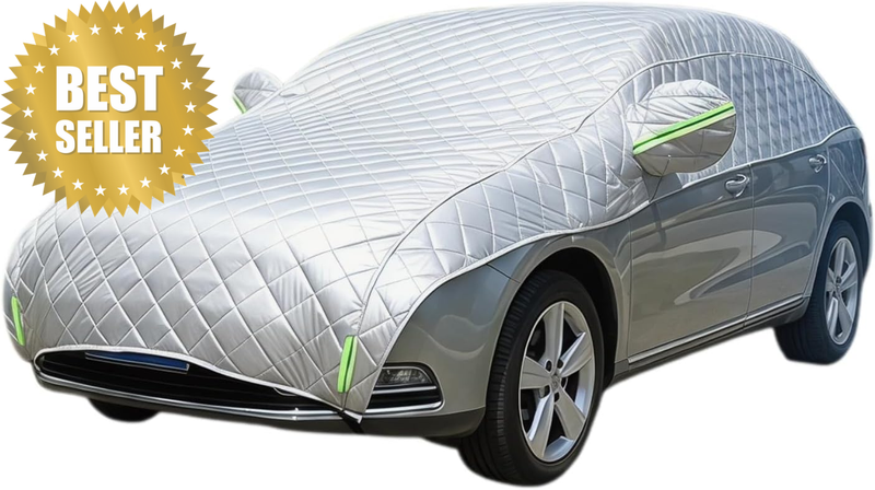 5-Layer Padded Hail Protection Car Cover, Waterproof, All-Weather Universal Fit