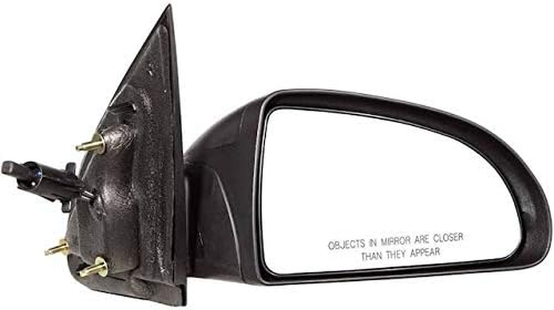 Black Textured Right Passenger Side Manual Mirror for 2005-2010 Chevy Cobalt