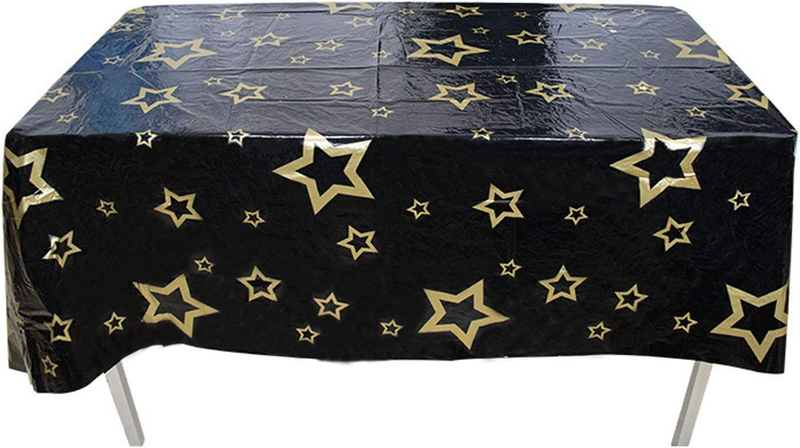 New Year Party Disposable Table Cover,New Years Eve Party Plastic Tablecloth,202