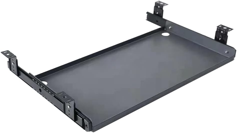 Sliding under Desk Keyboard Tray Slide Out Keyboard Holder Drawer Slide Out Heav