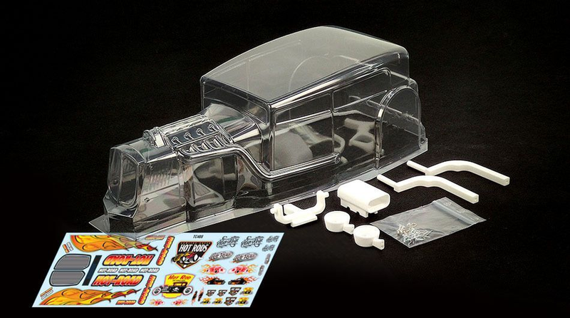 1/10 RC F1 GT Clear Body Shell 257mm Wheelbase Yokomo TAMIYA Hot Rod Funny Car