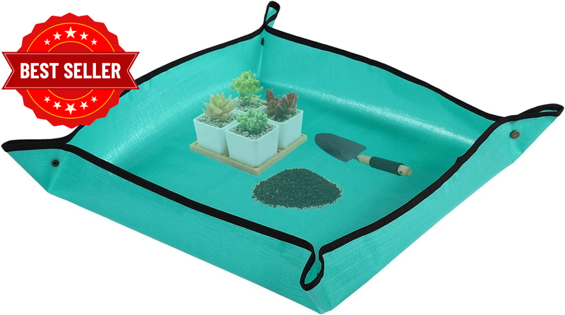 Plant Repotting Waterproof Mat - Indoor Succulent Transplanting Portable Gardeni