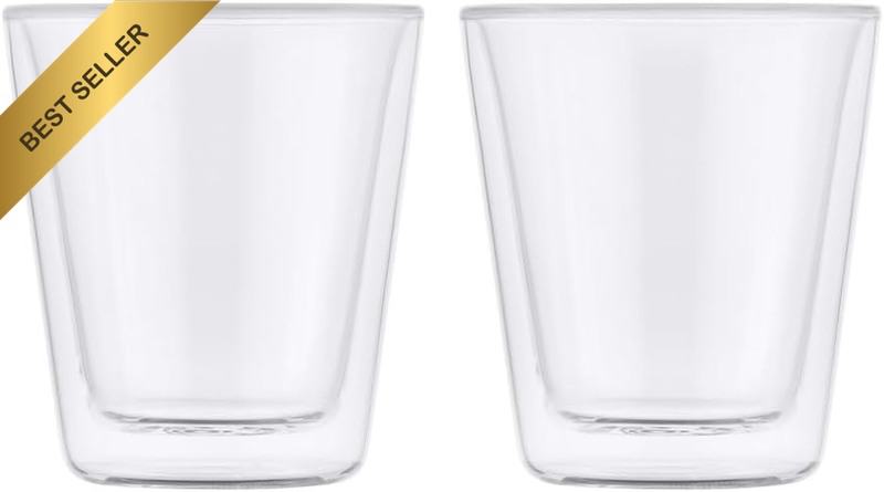 Blend Double Wall Conical Cup 200ML Set of 2 Gift Boxed