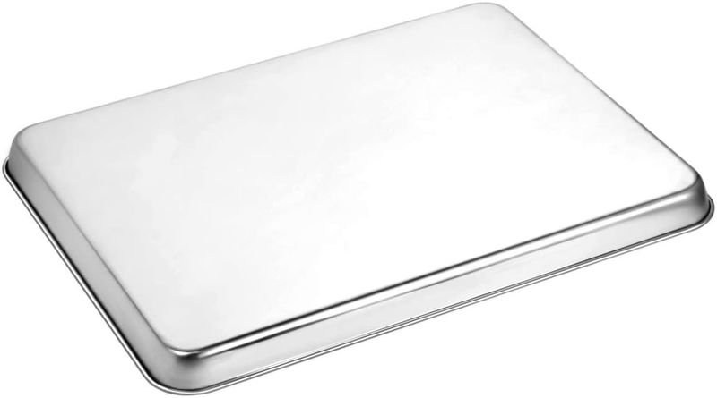 Baking Sheet Set of 3, Stainless Steel Cookie Sheet Baking Sheet Pan, 9/12/16 In