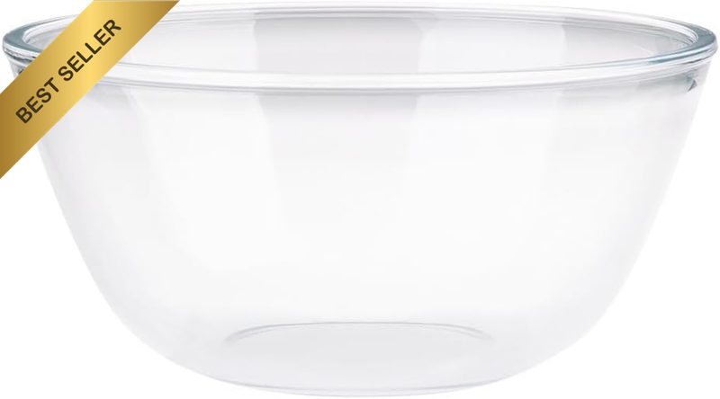 Borosilicate Glass Mixing Bowl 23 Cm Diameter/2.6 Litre