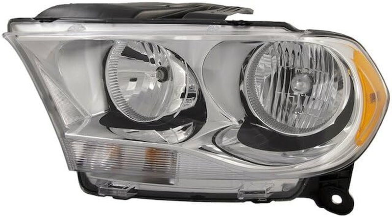 Left Driver Side Halogen Headlight Assembly Chrome for 2011-2013 Dodge Durango