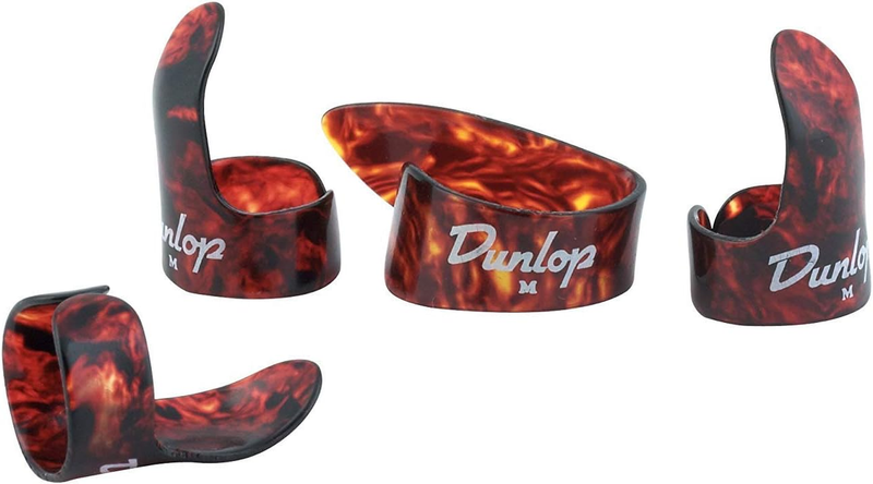 Jim Dunlop 9010TP 3 Finger Picks and 1 Thumb Pick Medium Player Pack