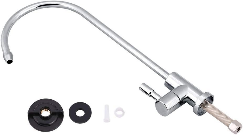 1/4'' Stainless Steel Kitchen Sink Faucet Tap Reverse Osmosis RO Drinking Water
