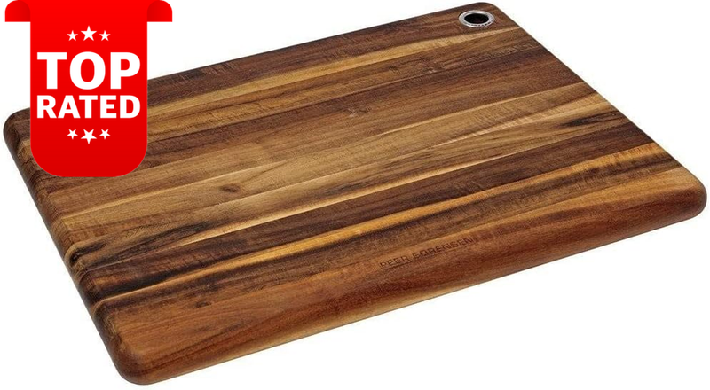 Acacia Wood Long Grain Cutting Board 39x29x2.5cm for Kitchen Food Prep