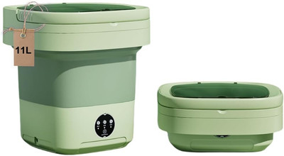 Portable Washing Machine,Mini Washer,11L Upgraded Large Capacity Foldable Washer