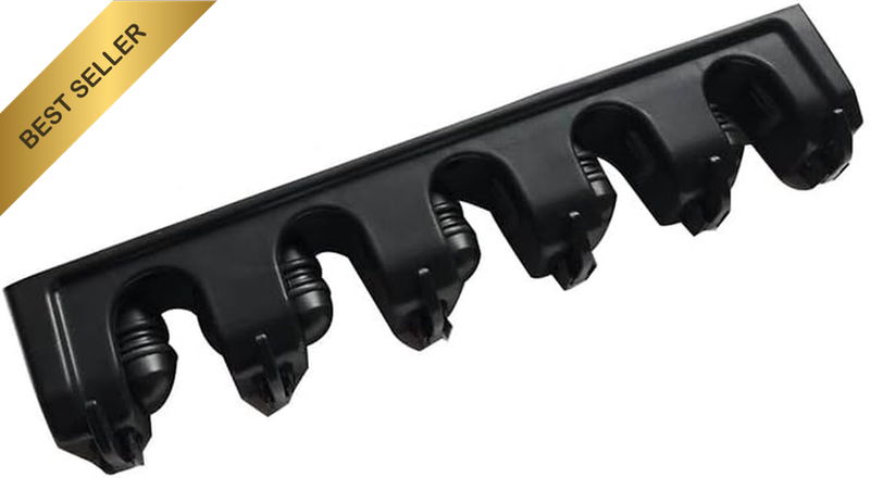 Wall Mount Broom Mop Holder Hanger Garden Tool Organizers Rack Garage Laundry Ro
