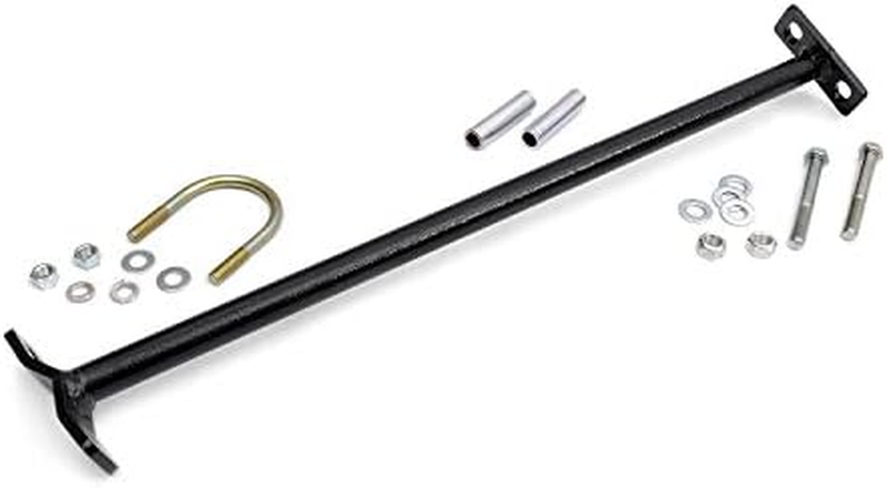 Steering Box Brace for 1987-1995 Jeep Wrangler YJ - Black