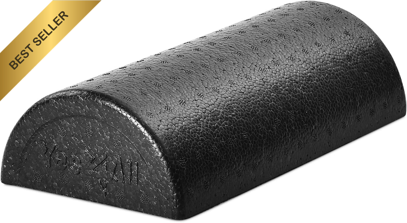 HALF FOAM ROLLER EPP MASSAGER 30-90CM FOR MUSCLE BACK LEGS YOGA PILATES BALANCE