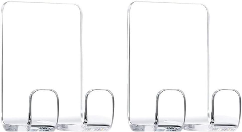 Razor Holder Hooks Shower Hook with Acrylic Adhesive for Razor Bathroom Kitchen
