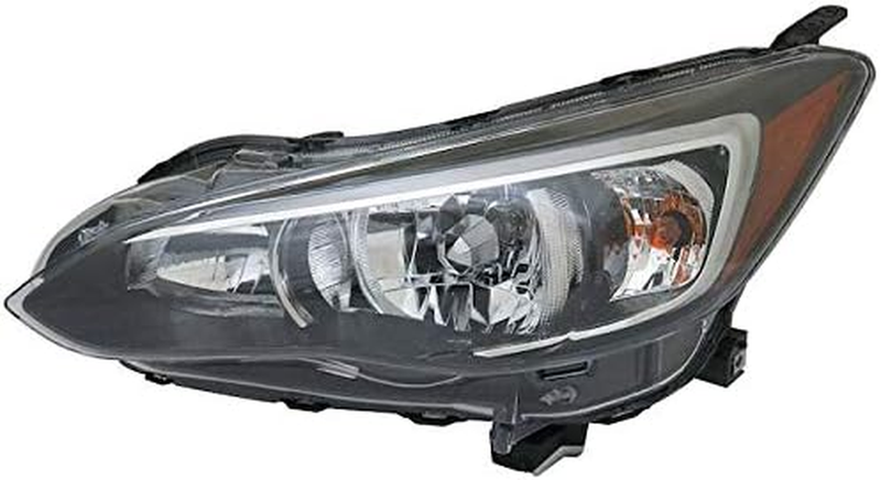 Driver Side Halogen Headlight for 2017-2020 Subaru Impreza Sedan Hatchback
