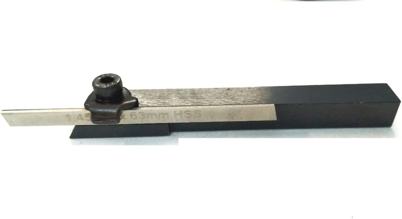 Mini Lathe Cut off 10 Mm Square Parting Tool + HSS Blade for Emco Unimat Lathes