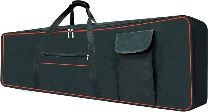 88 Key Keyboard Case, Keyboard Gig Bag with Handles and Adjustable Shoulder