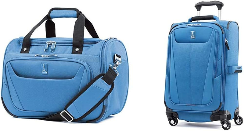 Maxlite 5-Softside Expandable Spinner Wheel Luggage, Azure B